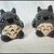 Totoro amigurumi portachiavi