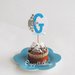 20 Cupcake toppers per la sua festa di compleanno a tema Frozen!