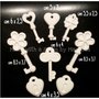 gessetti decorativi polvere di ceramica ideali per bomboniere chiavi e lucchetti 