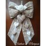 Fiocco decorativo shabby chic - Idea regalo