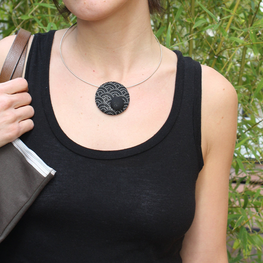Collana Girocollo In Argento 925 Con Cerchio E Zirconia – Gioiello Delicato Minimalista – Regalo Donna