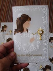Souvenirs/Cartoline Della 1° Comunione