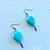 Orecchini pendenti con palloncino azzurro - Orecchini palloncino artigianali - kawaii handmade balloon earrings