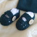 scarpine neonati uncinetto lana o cotone