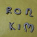 X Fiorella Inserzione Privata -aggiunta seconda cornice zampine e lettere RON e KIM
