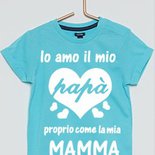 Maglietta Festa del Papà - Femminuccia Buona Festa del Papà - Auguri