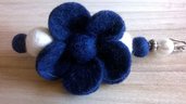Spillone inverno fiore blu