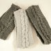 Fascia in cachemire lavorata a maglia made in Italy