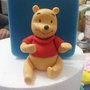 Decorazione Winnie the Pooh in zucchero x torte