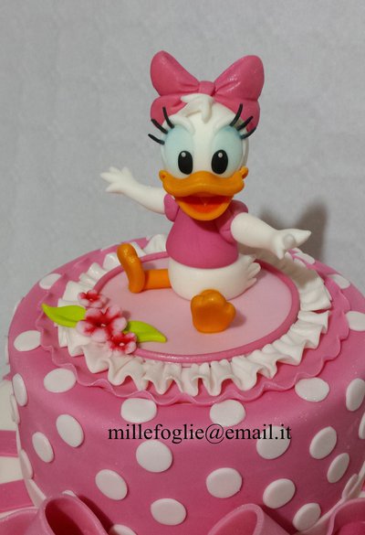 Cake Topper Paperina Baby In Pasta Di Zucchero Cake Design Cake Su Misshobby