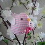 Uccellino primavera rosa