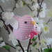 Uccellino primavera rosa