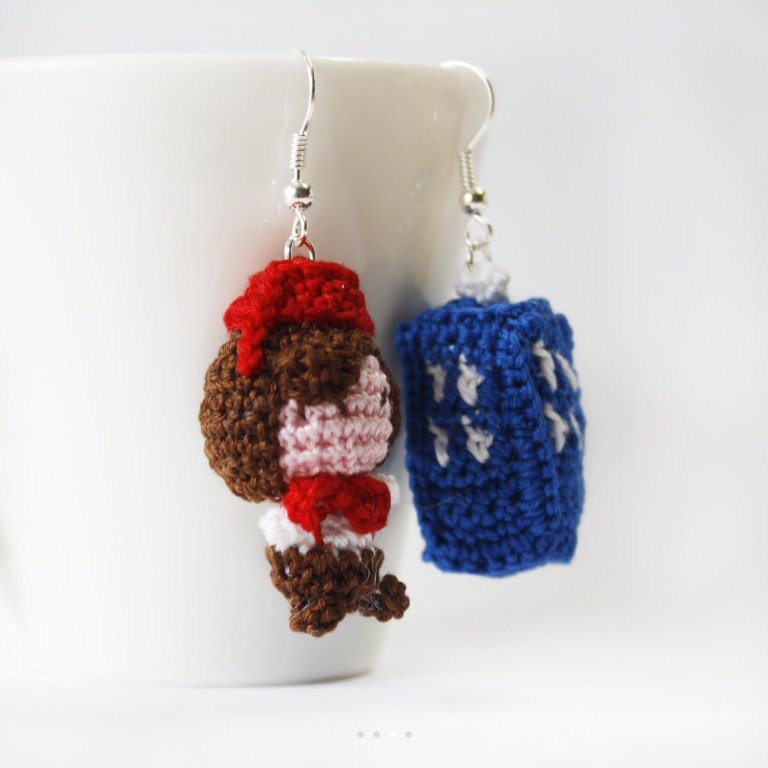 Orecchino Teschio Diamante, Orecchino A Forma Di Orecchio, Arrampicata - Foto 5