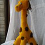 Giraffa amigurumi in lana acrilico