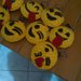 faccine emoticon wathapp con portachiave da utilizzare come segnaposto,bomboniere ecc