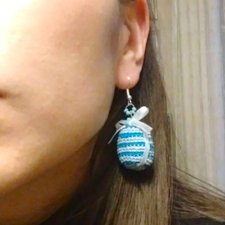 DOWAY Orecchini Pendenti A Forma Di Coniglietto E Uovo Di Pasqua, In Acrilico Leggero, Ipoallergenici, Regalo Per Donna, Design Originale