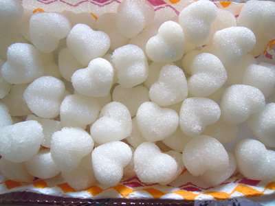 cuori di zucchero (zollette)