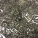 Linguette in alluminio nuove 100 pz. € 6,00