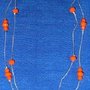 Collana Cristalli Cinesi - Arancione