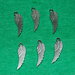n. 6  charm ciondoli a forma di ali harry potter libertà per orecchini bracciali collane