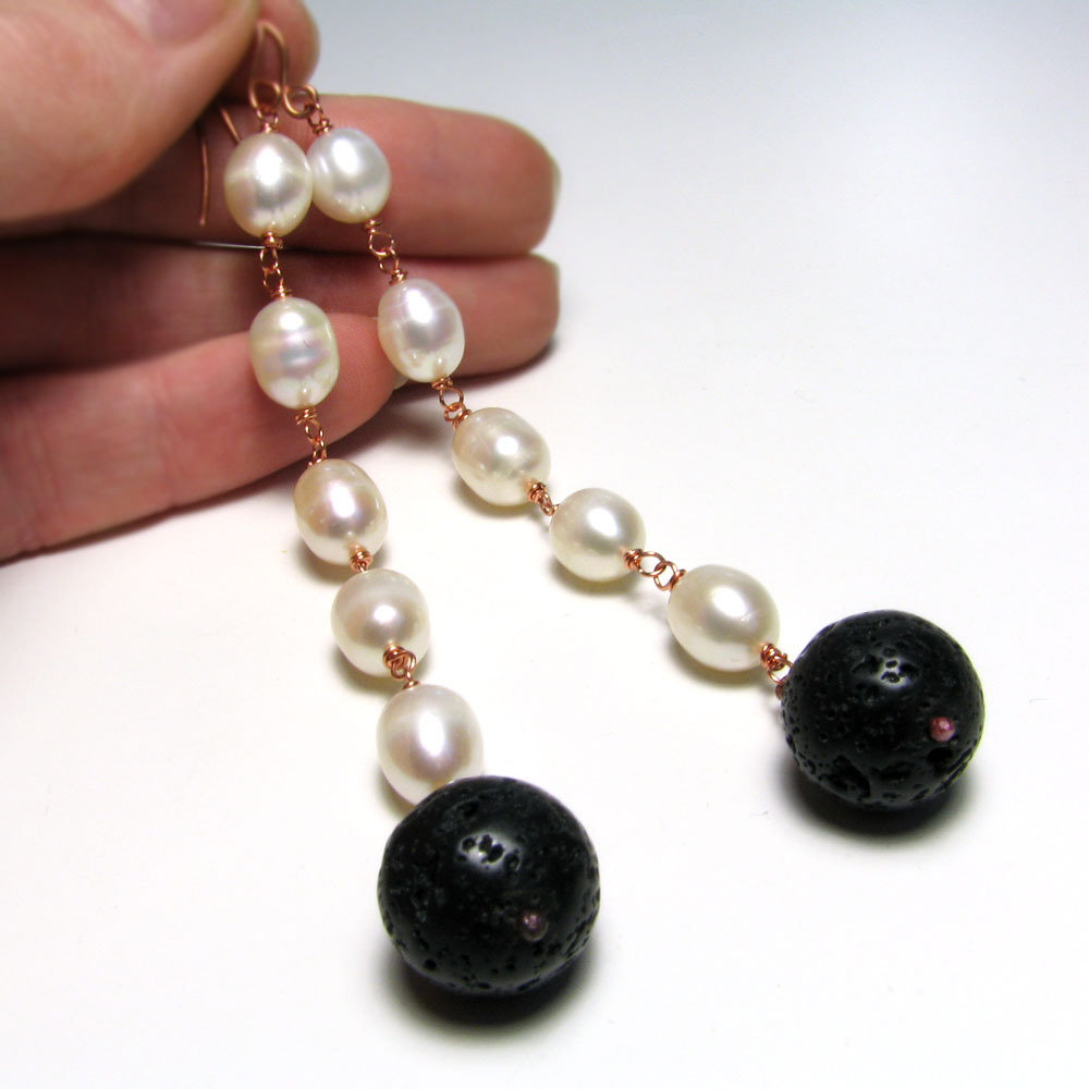 Orecchini A Pensione Di Perle Spose |Eleganti Gioielli A Catena Di Perle Simulati Lunghi Da 1,03 € | DHgate