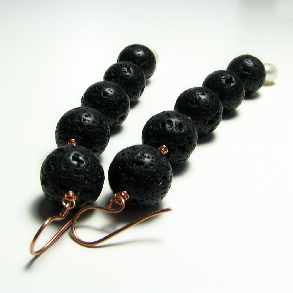 Orecchini Con Pietre Preziose Naturali 6 Mm - Confezione In Sacchetto Di Velluto, Varie Varianti (Occhio Di Tigre, Ametista, Quarzo Rosa, Ecc.) - 2
