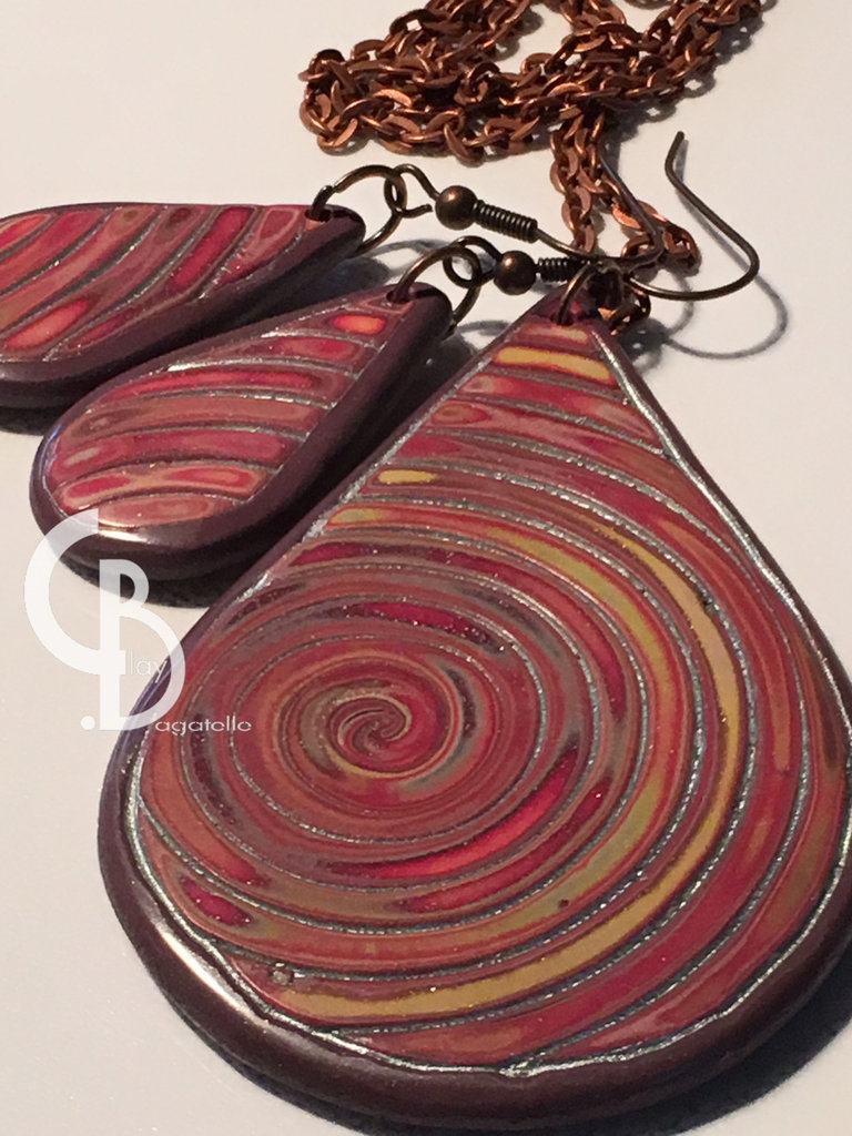 Maori Disegnò Collana, Delicate Manaia, Fatto a Mano da