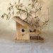 casetta per uccelli in legno - ULIVO -