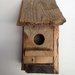 casetta per uccelli in legno -ABETE -