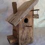 casetta per uccelli in legno - PINO -