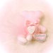 bomboniere orsetto e coniglietto rosa