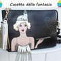 Mini Bag Vera Pelle "Charleston". Modello Hannah