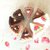 QUATTRO CIONDOLI  - fetta di torta CAFFE FRAGOLA e CIOCCOLATO - fimo  per orecchini - braccialetti - collane - charms