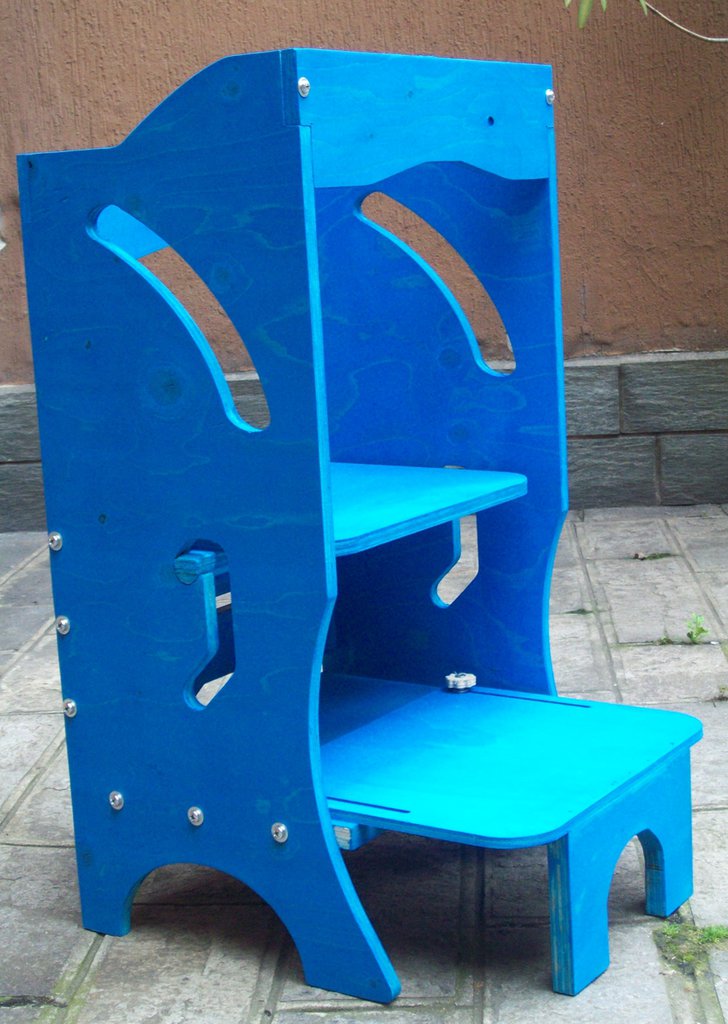 Learning Tower Piccola Torretta Scaletta Bambini Giocattoli