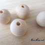 LOTTO 10 perle in legno (17/18mm) (cod.12713)