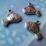 CHARM - PESCE - ARGENTO - CIONDOLO - PESCIOLINO - 