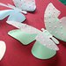Farfalle di cartoncino colorato e vellum