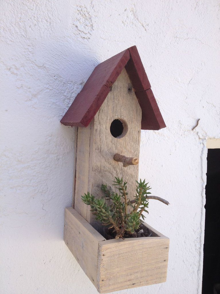 Casetta Uccelli Legno Per Esterno - Nido Da Giardino | Resistente Alle Intemperie - Foto 6