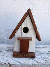 casetta per uccelli in legno - GIGLIO-