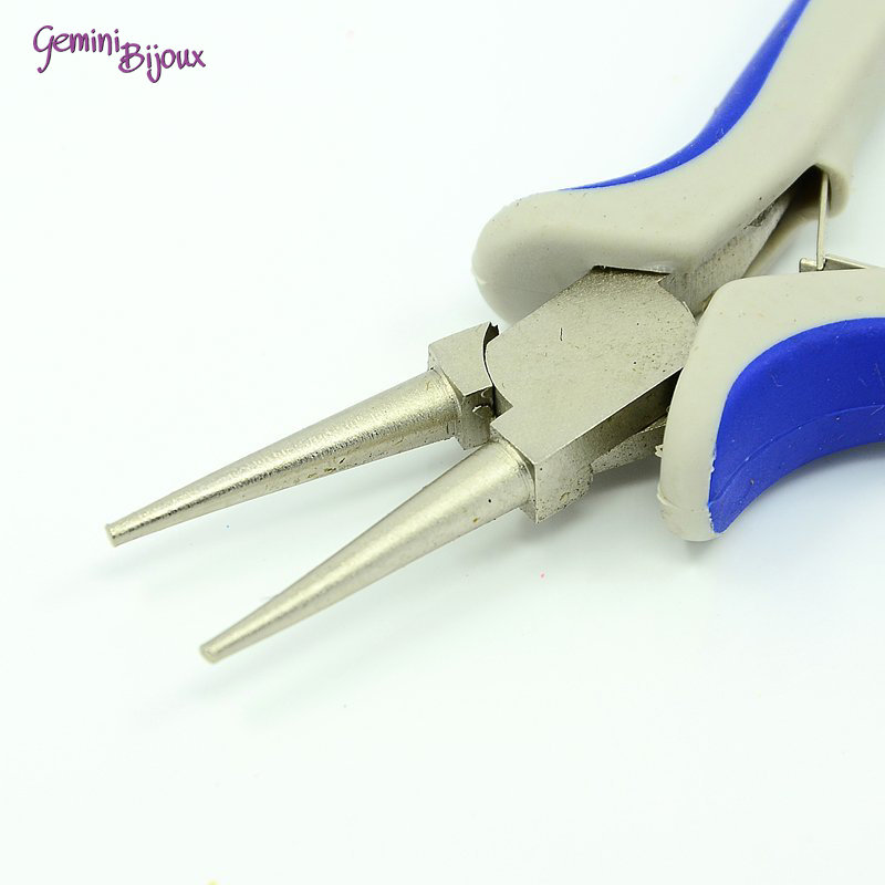 Set 3 Pinze Per Bigiotteria H&S | Cromate | Con Manici In Gomma | Per Creazione Gioielli Fai Da Te - Foto 10