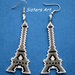 Orecchini "Torre Eiffel" realizzati con perline Miyuki delica