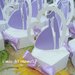 Scatola Scatolina bomboniera sacchetto porta confetti modello sposi per matrimonio, segnaposto.