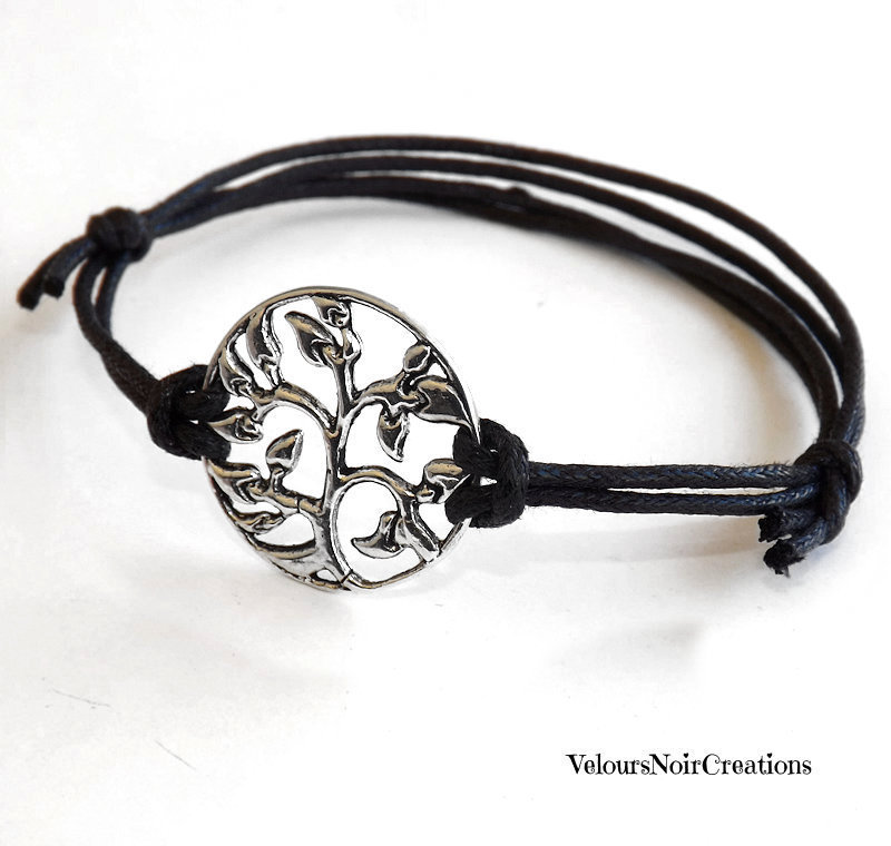 Bracciale Albero della Va Donna in Acciaio Inox Unisex