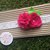 Fascia elastica in pizzo con fiore e rosellina by Little Rose Handmade