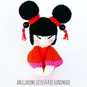 Noriko Bambolina Kokeshi Doll Amigurumi
