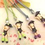 JUST DANCE  - fimo COLLANA - BALLERINA danza moderna - idea regalo compleanno comunione