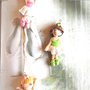 JUST DANCE  - fimo -CIONDOLO  - BALLERINA danza classica  - idea regalo compleanno comunione