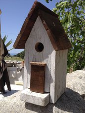 casetta per uccelli in legno - GIACINTO-