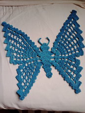 Farfalla ornamentale turchese