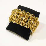 Bracciale chainmaille fascia bizantina